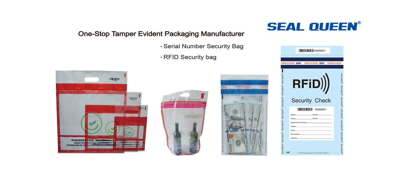 Cina terbaik Tamper Evident Security Bags penjualan