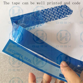 Acrylic Printed Confidential Seal Tape , 50m Warranty Security Packing Tape