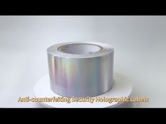 Label keamanan yang dapat dicetak dengan penempel sendiri, stiker hologram 3D yang tidak bisa dirusak